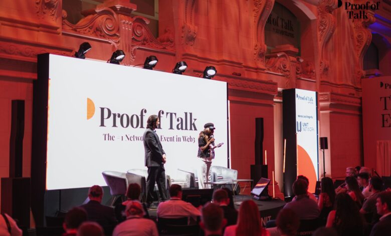 proof of talk 2025, paris, blockchain, crypto news, AI, travel, machine economy