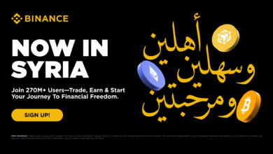 binance - syria- blockchain news- crypto news- U.S. sanctions - crypto exchanges - global crypto economy