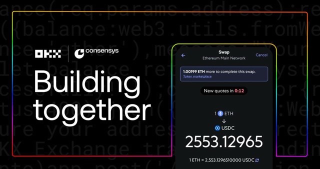 شراكة استراتيجية بين OKX وConsensys لتعزيز الأمان وتطوير التداول على الشبكة
