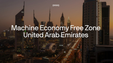 Peaq وPulsar تطلقان منطقة حرة لاقتصاد الآلات في الإمارات