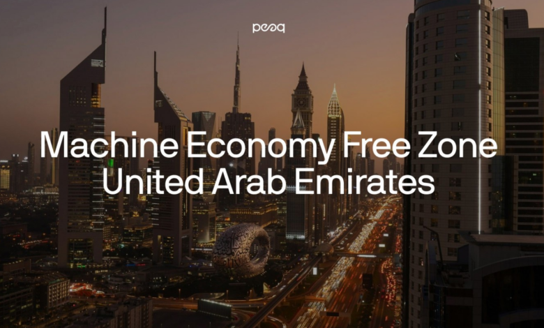 Peaq وPulsar تطلقان منطقة حرة لاقتصاد الآلات في الإمارات