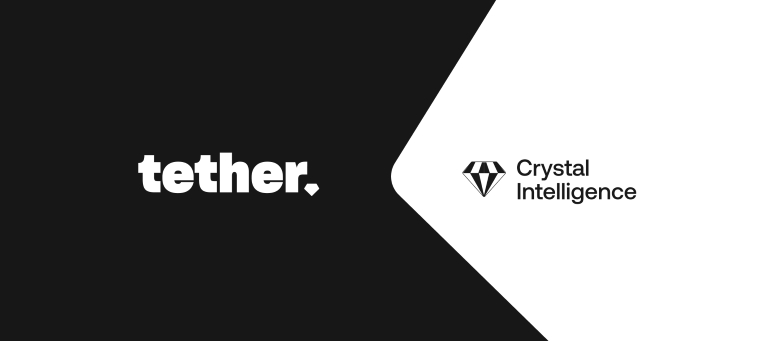 Tether invests in Crystal Intelligence