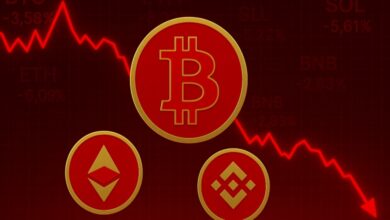 crypto market falls after inflation data