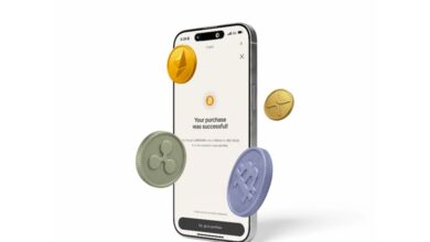 RAKBANK mobile app screen showing crypto trading feature powered by Bitpanda