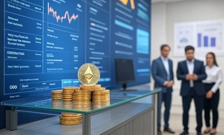 ethereum treasury, ethzilla, crypto news, blockchain news, ethereum investment, peter thiel, stock price surge