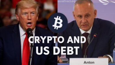 crypto US debt