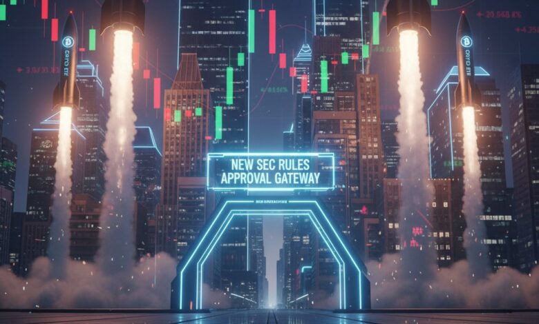 crypto etfs SEC rules bitcoin ethereum crypto regulation vaneck bitwise grayscale canary capital asset managers crypto news blockchain news