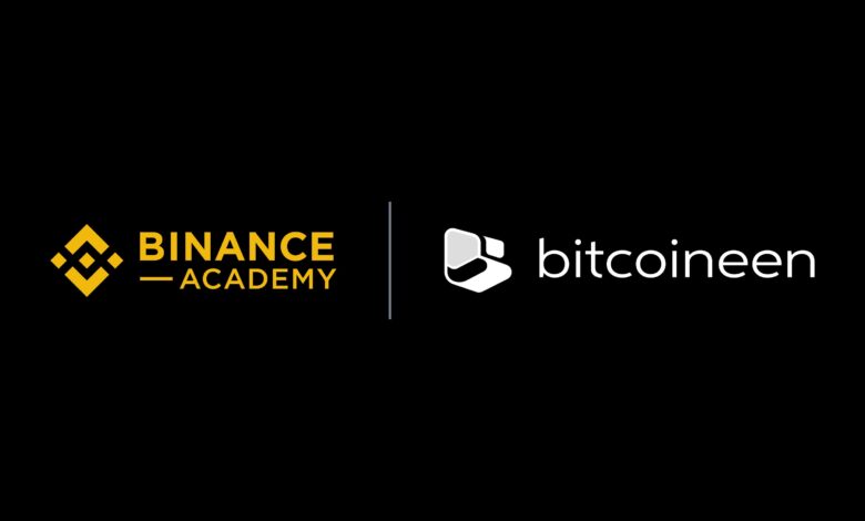 شراكة بين أكاديمية بينانس و"بيتكوينين"