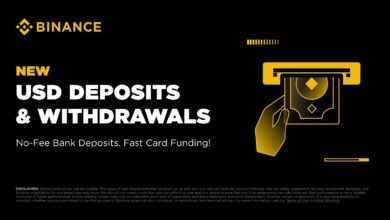 USD deposits and withdrawals Bpay Binance crypto news blockchain news crypto exchange