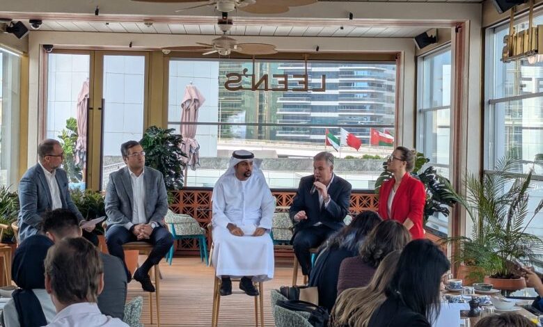 VARA Media Breakfast panel at GITEX featuring SCA representatives discussing UAE digital asset regulation.
