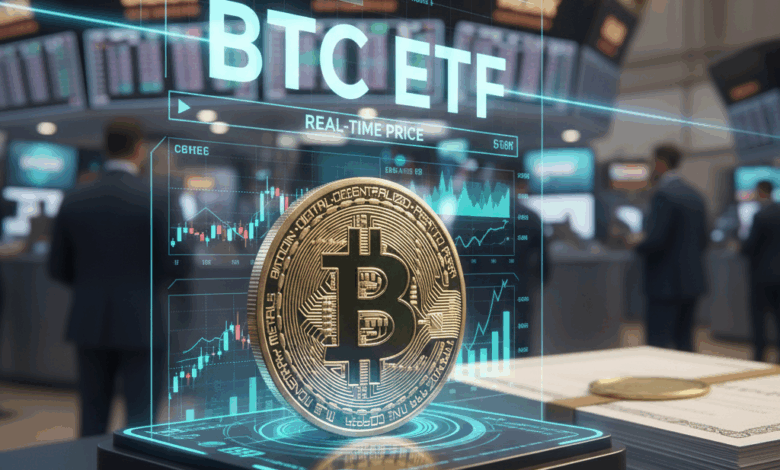 تدفقات قياسية لصناديق البيتكوين الفورية