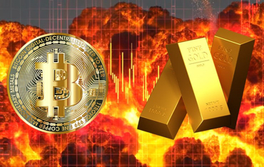 الذهب والبيتكوين