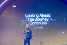 Rifad Mahasneh speaking during OKX MENA anniversary