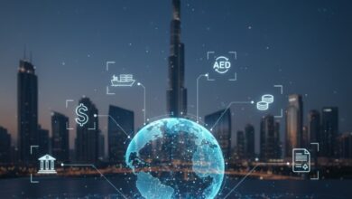 UAE stablecoin infrastructure connecting Dubai to global capital flows and trade finance