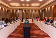 Closed-door roundtable discussing UAE stablecoins and tokenization during Abu Dhabi Finance Week