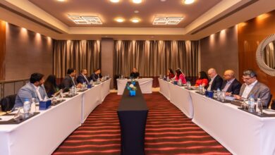 Closed-door roundtable discussing UAE stablecoins and tokenization during Abu Dhabi Finance Week