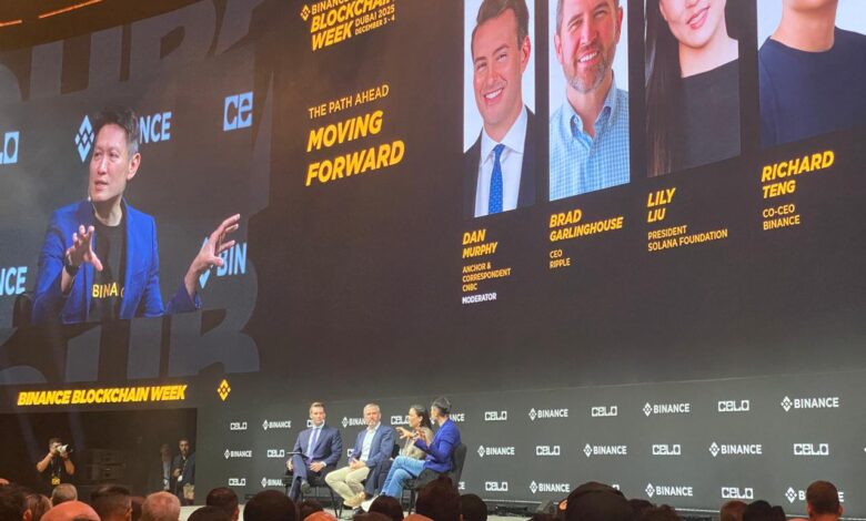 binance blockchain week richard teng dubai UAE MENA