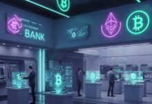 البنوك والعملات الرقمية