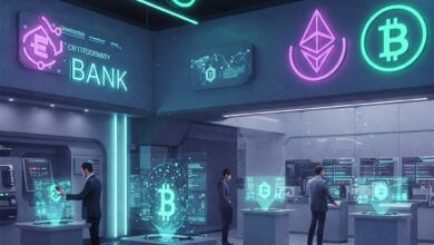 البنوك والعملات الرقمية