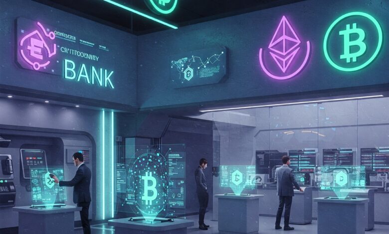 البنوك والعملات الرقمية