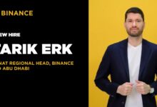 Binance appoints Tarik Erk as Regional Head for MENAT and Senior Executive Officer in Abu Dhabi