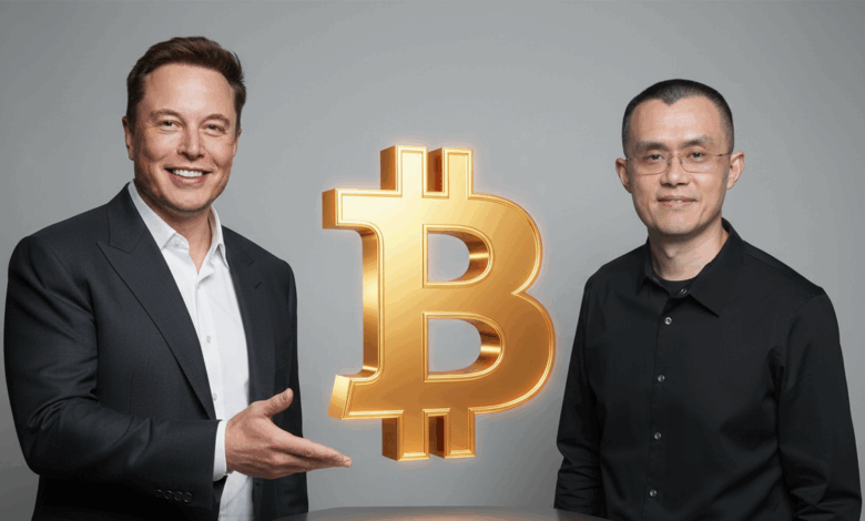 إيلون ماسك وتشانغبينغ تشاو