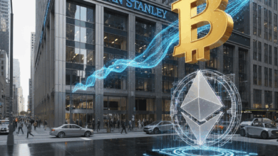 "مورغان ستانلي" تعيّن رئيسًا جديدًا لاستراتيجية الأصول الرقمية لقيادة توسّع 2026
