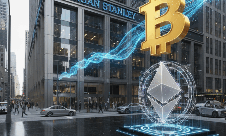 "مورغان ستانلي" تعيّن رئيسًا جديدًا لاستراتيجية الأصول الرقمية لقيادة توسّع 2026
