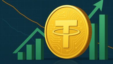 "تيذر" تتصدر إيرادات العملات الرقمية