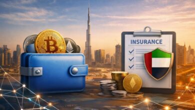dubai insurance crypto wallet blockchain news UAE Zodia Custody MENA insurance payments bitcoin