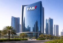 First Abu Dhabi Bank headquarters in Abu Dhabi, issuer of DDSC UAE dirham stablecoin