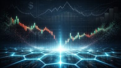 تقلبات سوق العملات الرقمية