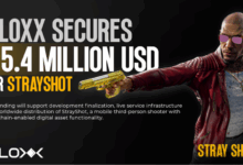 iBLOXX Studios raises $5.4M to launch StrayShot, a mobile third-person shooter with blockchain-based player-owned assets.