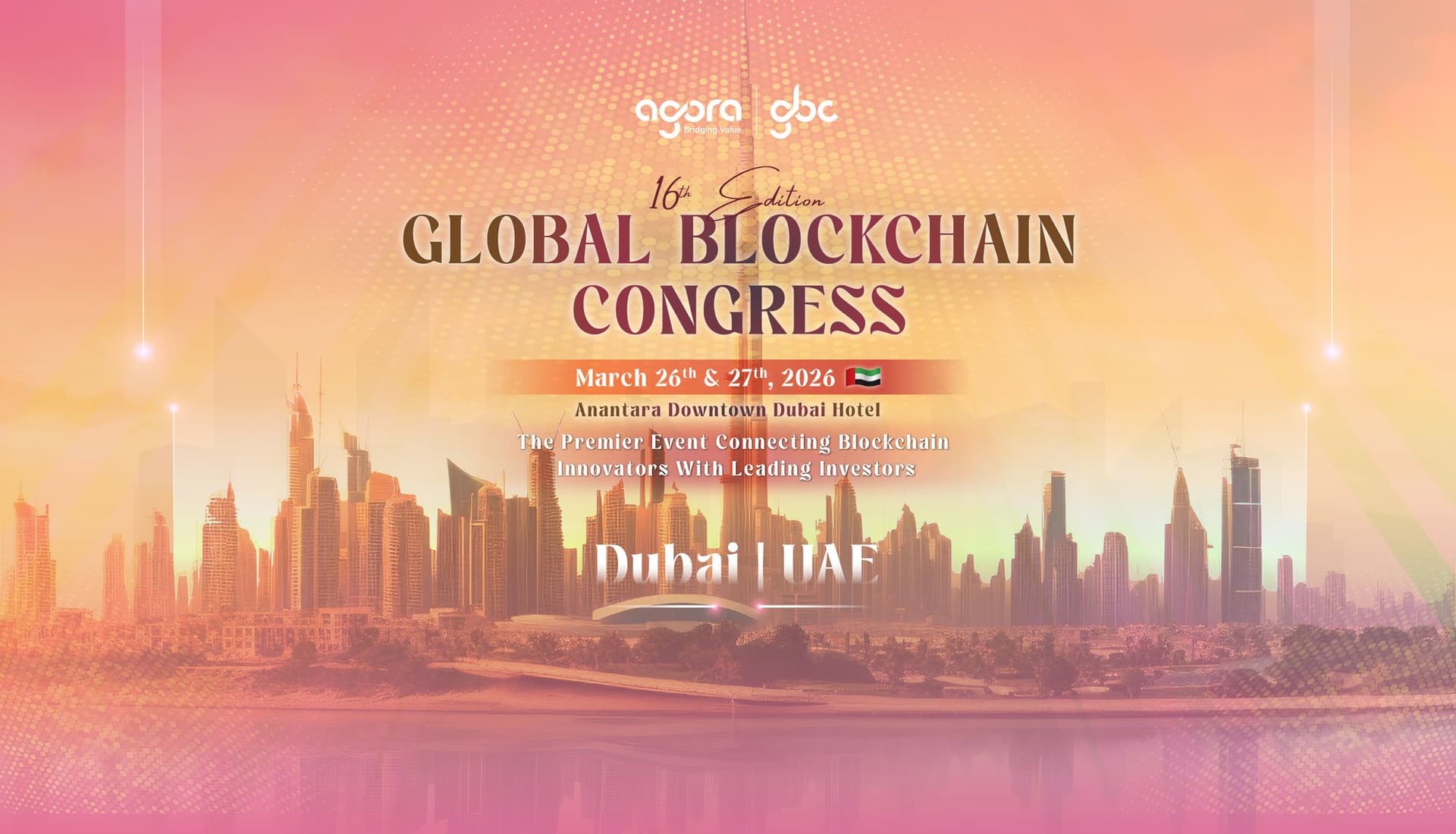 16th Global Blockchain Congress Postponed Amid Focus on Safety and Experience