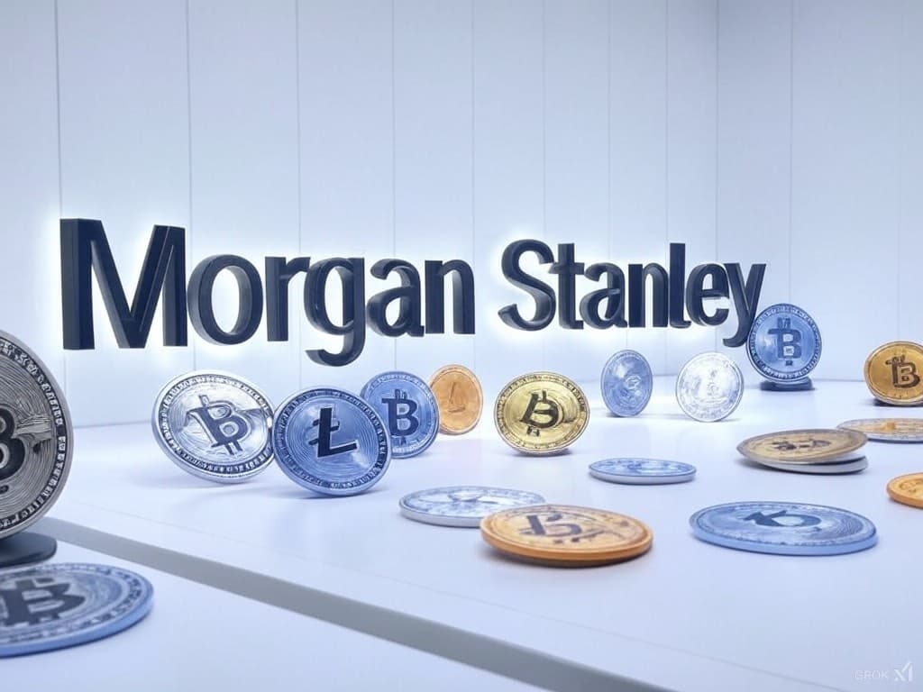 Morgan Stanley Expands Crypto ETF Push With Low-Cost Ethereum and Solana Funds
