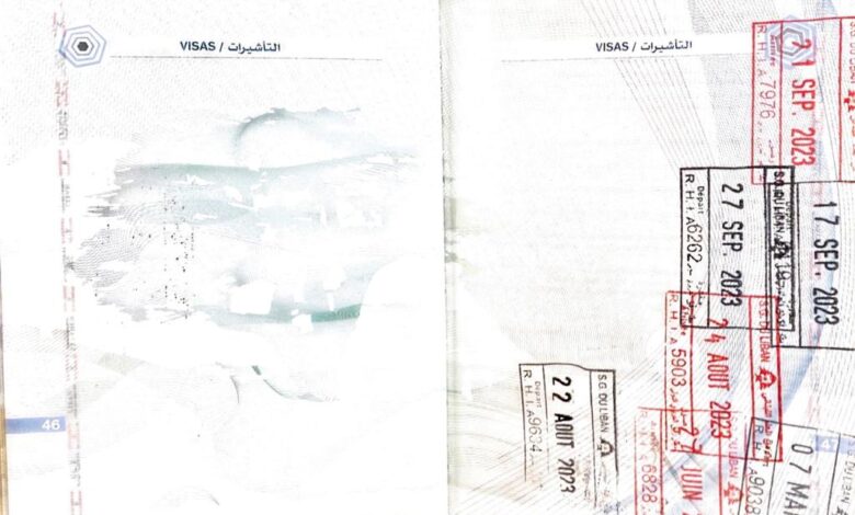 Blockchain potential with visa process