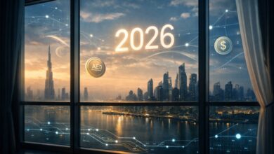UAE digital assets 2026 outlook showing the future of crypto, stablecoins, and blockchain infrastructure